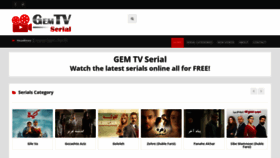 What Gemtvserial.com website looked like in 2019 (4 years ago)