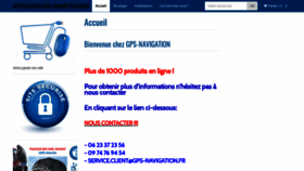 What Gps-navigation.fr website looked like in 2019 (4 years ago)