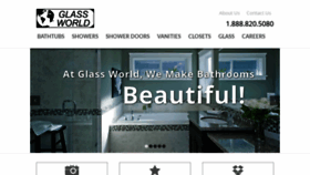 What Glassworld.ca website looked like in 2019 (4 years ago)