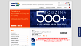 What Gopsszemud.pl website looked like in 2019 (4 years ago)