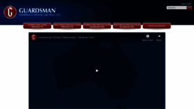 What Guardsmanaustralia.com website looked like in 2019 (4 years ago)