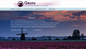 What Geuns.nl website looked like in 2019 (4 years ago)