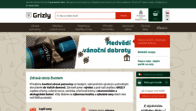 What Grizly.cz website looked like in 2019 (4 years ago)