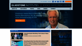 What Gladstone.org website looked like in 2019 (4 years ago)