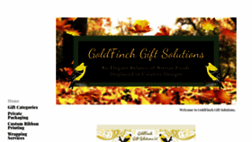 What Goldfinchgiftbaskets.com website looked like in 2019 (4 years ago)