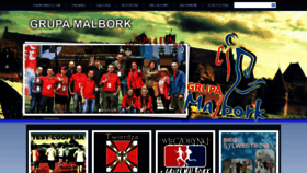 What Grupamalbork.pl website looked like in 2019 (4 years ago)