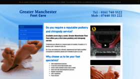 What Gmfootcare.co.uk website looked like in 2019 (4 years ago)