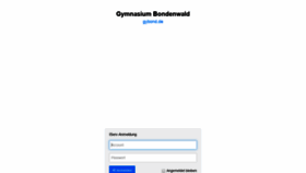 What Gybond.de website looked like in 2019 (4 years ago)