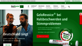 What Gelorevoice.de website looked like in 2019 (4 years ago)