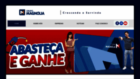 What Grupomagnolia.com.br website looked like in 2019 (4 years ago)