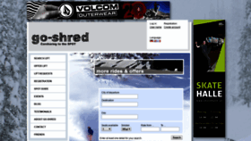 What Go-shred.com website looked like in 2019 (4 years ago)