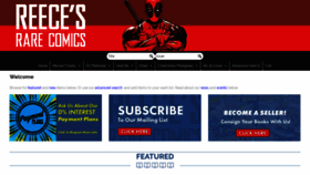 What Gregreececomics.com website looked like in 2019 (4 years ago)