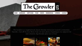 What Growlerpubdanville.com website looked like in 2019 (4 years ago)