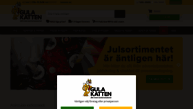 What Gulakatten.se website looked like in 2019 (4 years ago)