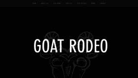 What Goatrodeodc.com website looked like in 2019 (4 years ago)
