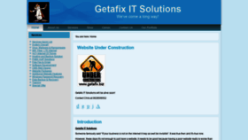 What Getafix.biz website looked like in 2019 (4 years ago)