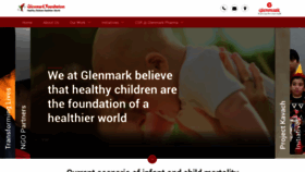 What Glenmarkfoundation.org website looked like in 2019 (4 years ago)