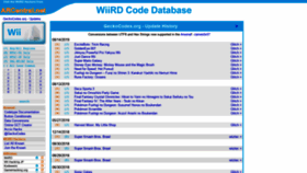What Geckocodes.org website looked like in 2019 (4 years ago)