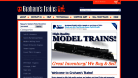 What Grahamstrains.com website looked like in 2019 (4 years ago)