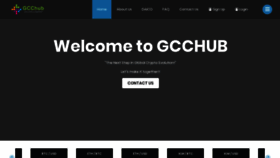 What Gcchub.org website looked like in 2019 (4 years ago)