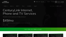 What Getcenturylink.com website looked like in 2019 (4 years ago)