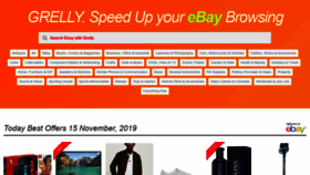 What Grelly.uk website looked like in 2019 (4 years ago)