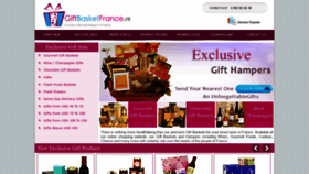 What Giftbasketfrance.fr website looked like in 2019 (4 years ago)