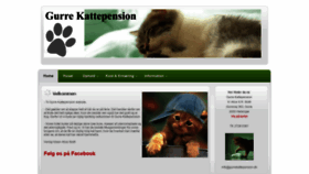 What Gurrekattepension.dk website looked like in 2019 (4 years ago)