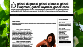 What Gobek-dusmesi.net website looked like in 2019 (4 years ago)