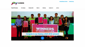 What Godrejcareers.com website looked like in 2019 (4 years ago)