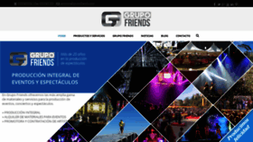 What Grupofriends.com website looked like in 2019 (4 years ago)