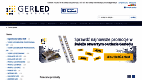 What Gerled.pl website looked like in 2019 (4 years ago)