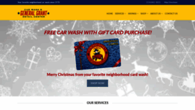 What Generalgrantcarwash.com website looked like in 2019 (4 years ago)