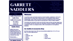 What Garrettsaddlers.co.uk website looked like in 2019 (4 years ago)