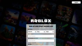 What Goroblox.com website looked like in 2019 (4 years ago)