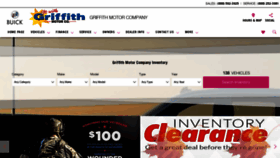 What Griffithmotor.com website looked like in 2019 (4 years ago)