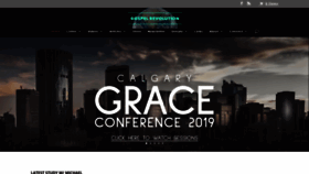 What Gospelrevolution.com website looked like in 2019 (4 years ago)