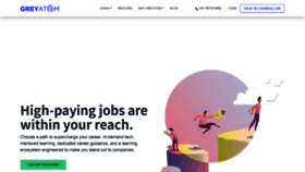 What Greyatom.com website looked like in 2019 (4 years ago)