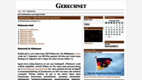 What Gerech.net website looked like in 2019 (4 years ago)