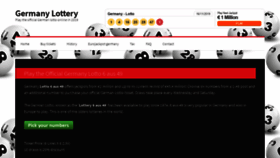 What Germany-lottery.com website looked like in 2019 (4 years ago)