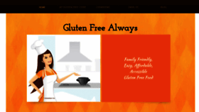 What Glutenfreealways.com website looked like in 2019 (4 years ago)