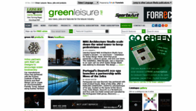 What Greenleisure.net website looked like in 2019 (4 years ago)