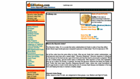 What Gilisting.com website looked like in 2019 (4 years ago)