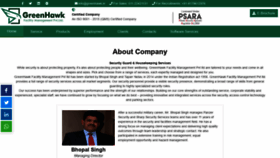 What Greenhawk.in website looked like in 2019 (4 years ago)