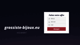 What Grossiste-bijoux.eu website looked like in 2019 (4 years ago)