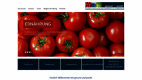 What Gesund-und-punkt.de website looked like in 2019 (5 years ago)