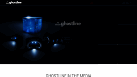 What Ghostline.xyz website looked like in 2019 (4 years ago)