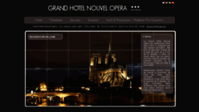 What Grand-hotel-nouvel-opera.com website looked like in 2019 (4 years ago)