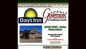 What Governorsinnnd.com website looked like in 2019 (4 years ago)
