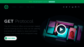 What Get-protocol.io website looked like in 2019 (4 years ago)